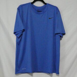 THE NIKE TEE - Dri-Fit | xl - extra large | Blue Dri-FIT Performance T-Shirt